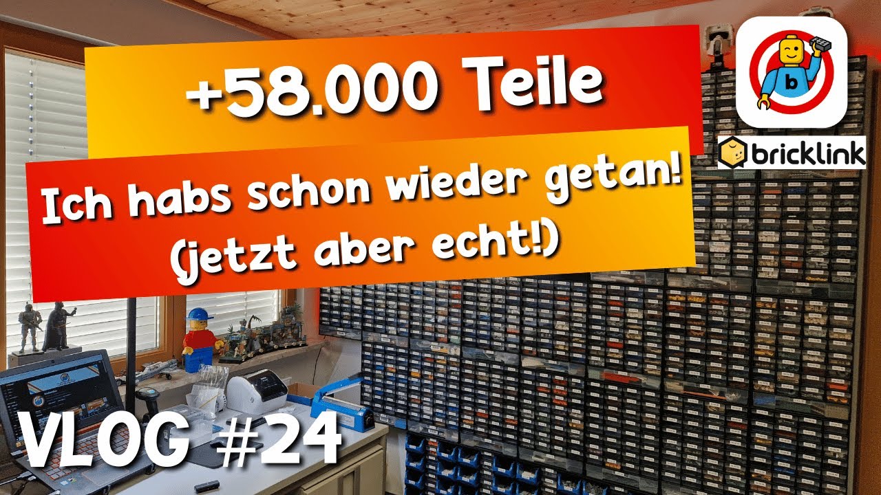🚀 +58.000 Teile! 🚀 Ich habe einen bricklink Shop gekauft - VLog #24