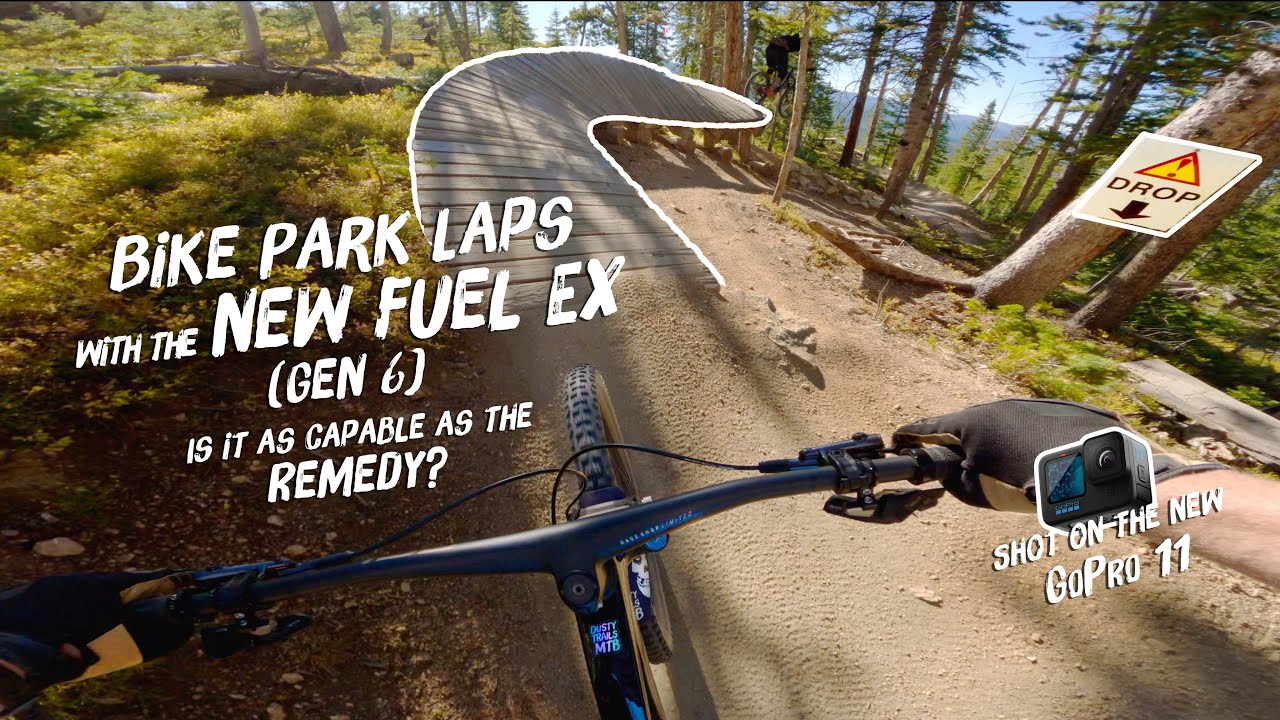 Testing The 2023 Gen 6 Fuel EX At Trestle Bike Park