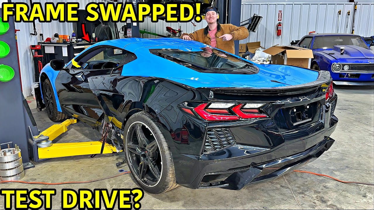 Rebuilding A Wrecked 2023 Corvette C8 Part 6!!!