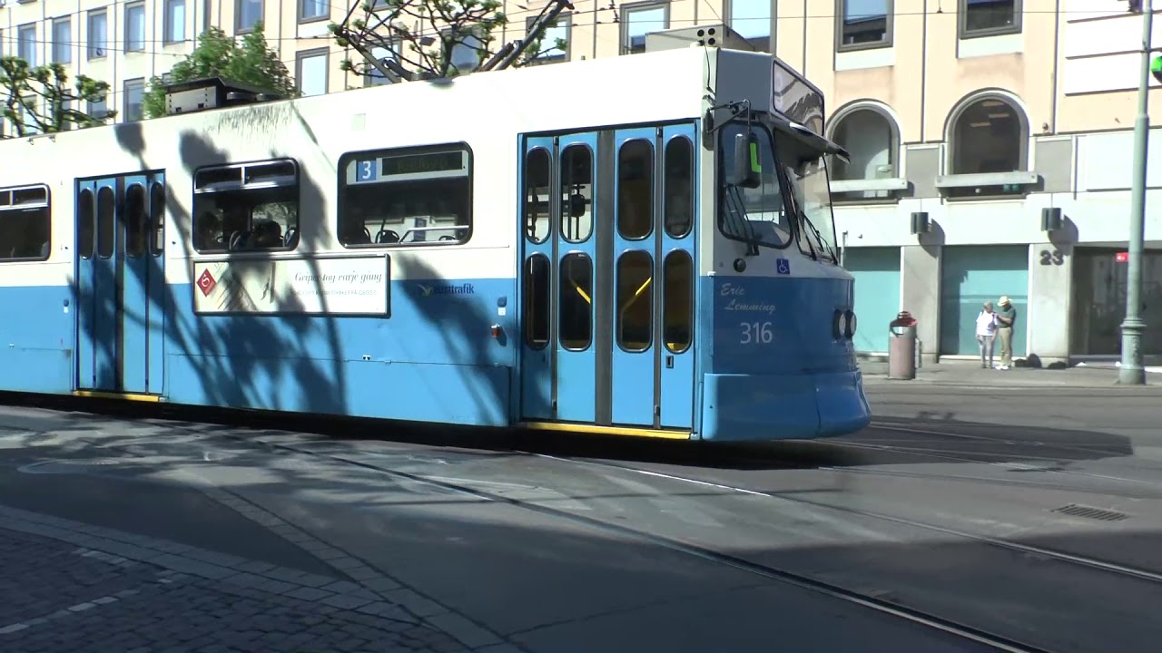 Gothenburg trams May 2018