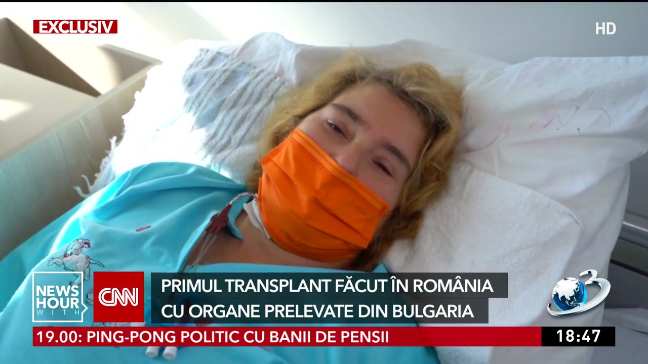 O româncă trăieşte după ce a primit un ficat de la o pacientă din Bulgaria