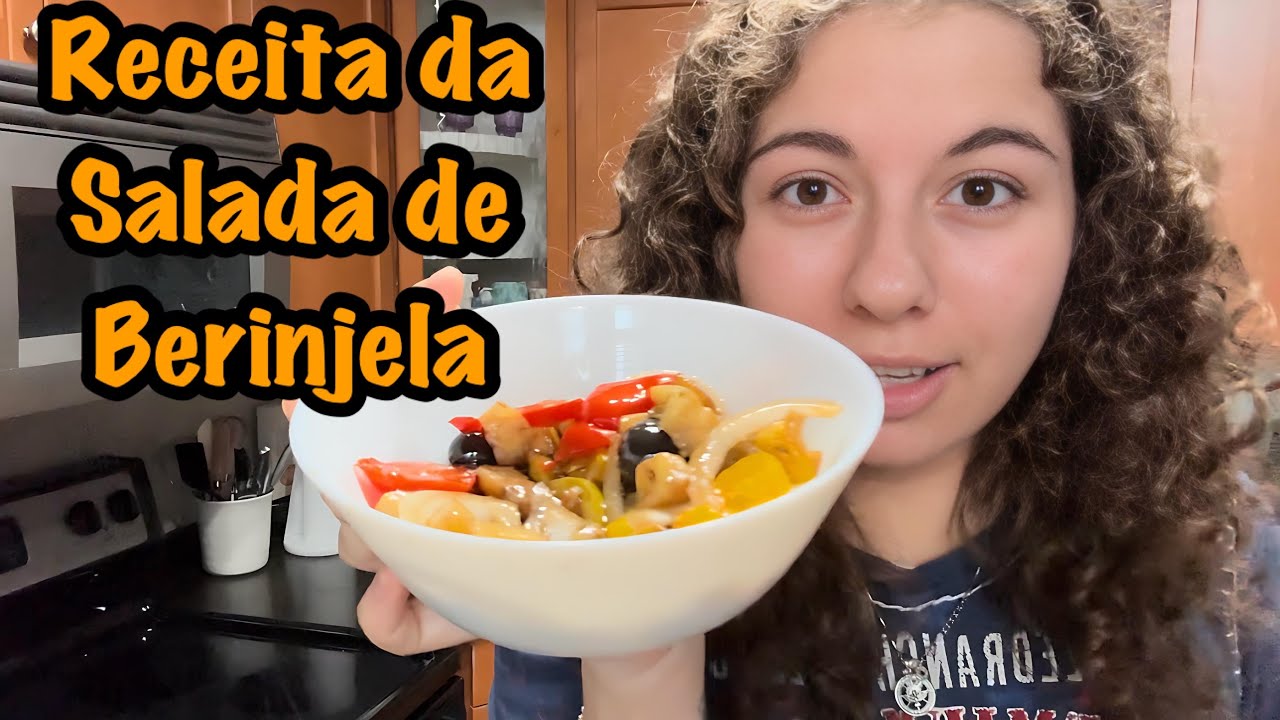Receita da salada de berinjela da minha mãe