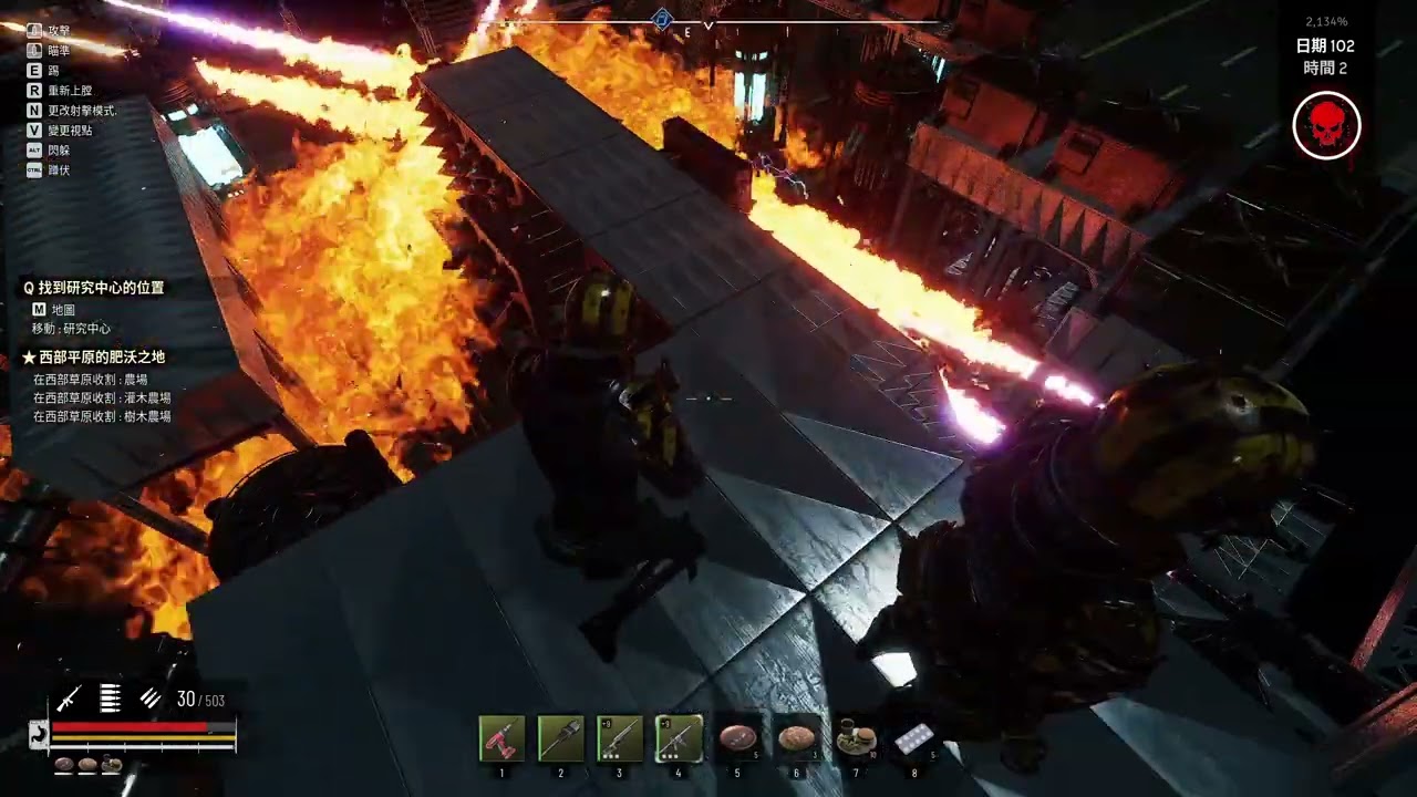 Night of the dead | 死亡之夜102天2000%浪潮巨人數拉滿守橋拉一條路通往正門陷阱迷宮
