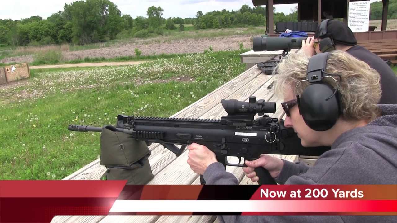 Mrs. CrucibleArms Rockin' The AR15 & FNH SCAR 17s