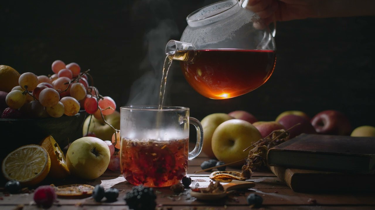 AUTUMN BEVERAGE BOOK DRINK 4K