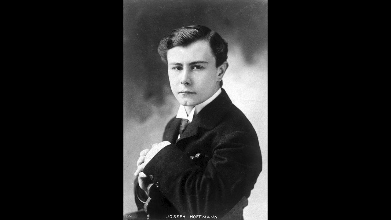 Josef Hofmann (piano) - My Joys (Chopin-Liszt) (1923)