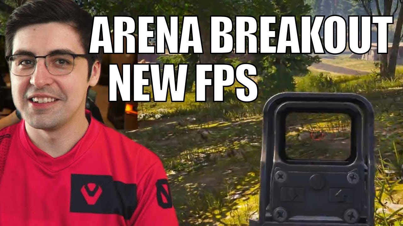 SHROUD - TRIES NEW FPS ARENA BREAKOUT INFINITE 【PART 1】