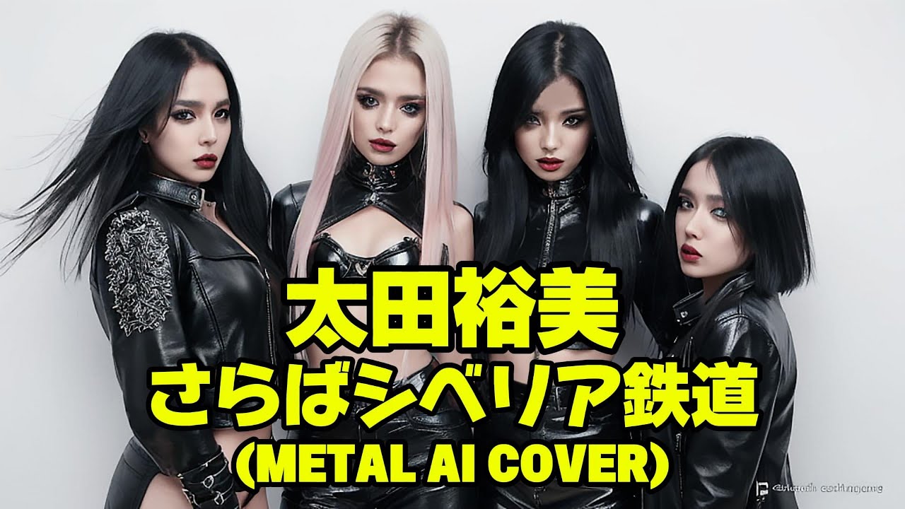 【Heavy Metal ver.】さらばシベリア鉄道 / 太田裕美 - (saraba siberia tetsudo / Hiromi Ohta) (AI Cover)