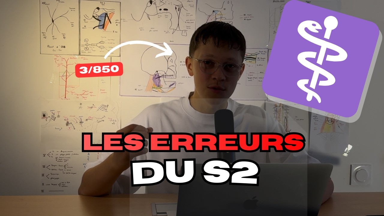 Les ERREURS qui ruinent ton S2 en PASS 📉