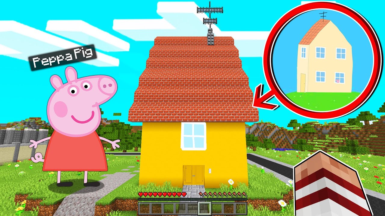 LA CASA DE PEPPA PIG APARECE EN MINECRAFT