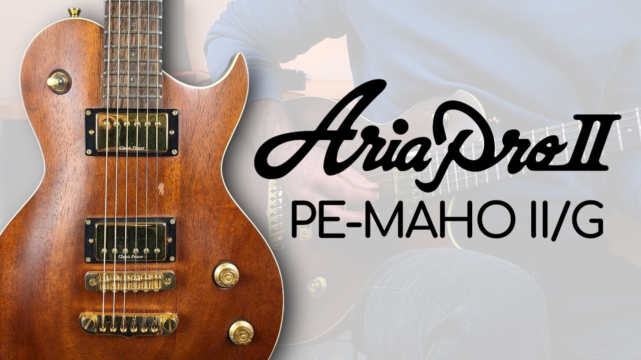 Aria Pro 2 PE-MAHO II/G - Gitárduma #1