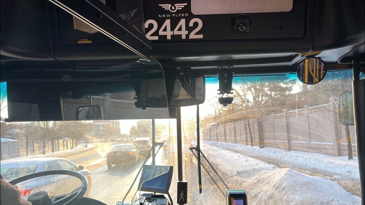 Come Join My Friend & I On Express Route 110 South Mississauga Transit | 2024 New Flyer XDE40 2442