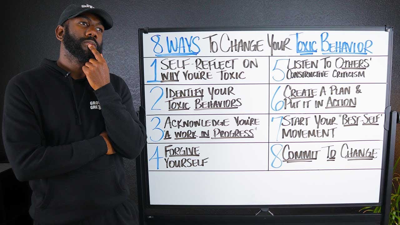 8 Ways to Change Your Toxic Behavior | @Cyrus Ausar
