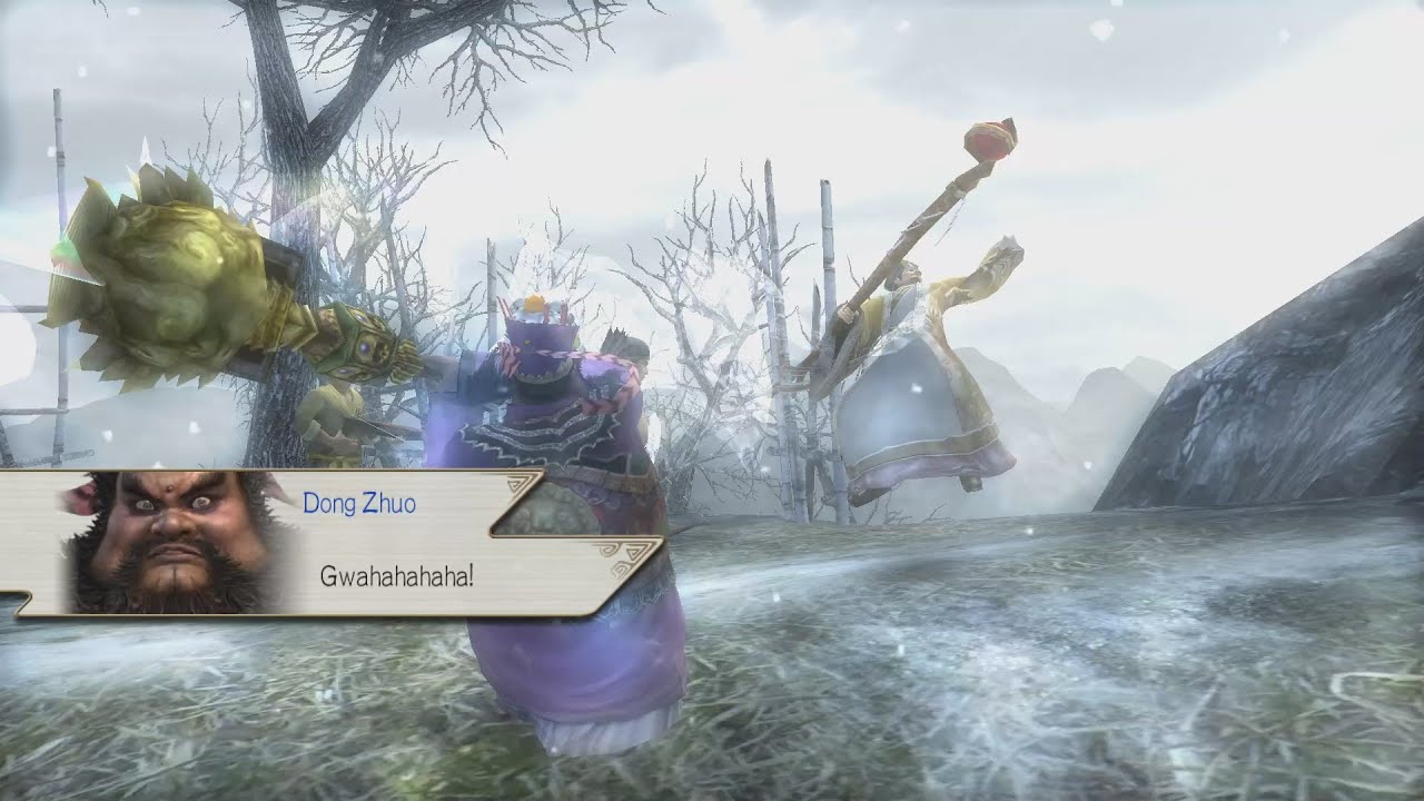 Dynasty Warriors 6 - Dong Zhou Free Mode - Chaos Difficulty - Battle of Hu Lao Gate - Lu Bu's Forces