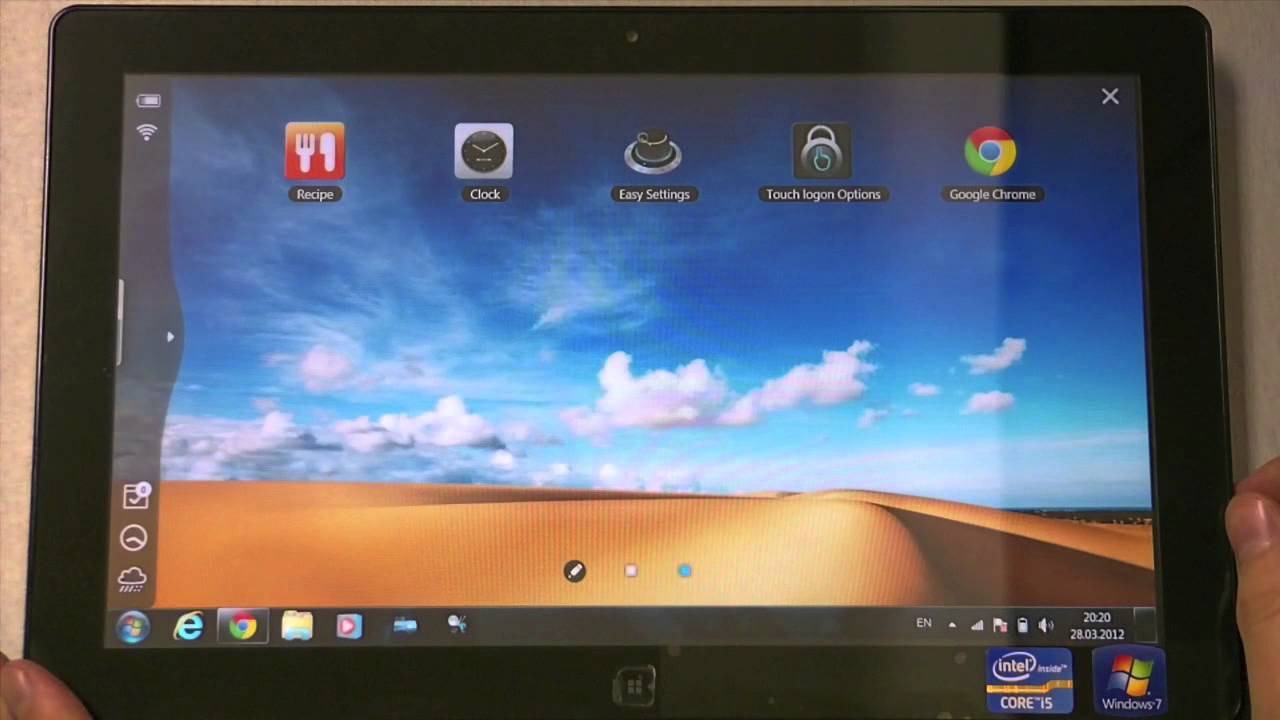Видео обзор планшета Samsung Series 7 Slate
