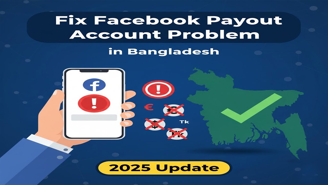 Fix Facebook Payout Account Problem in Bangladesh | 2025 Update