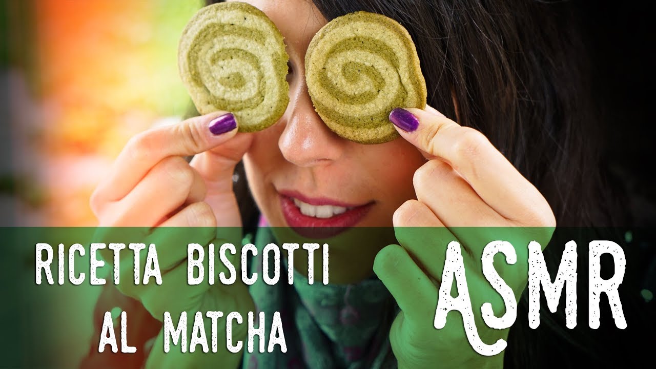 ASMR ita - 🍪 Ricetta Biscotti al MATCHA (Intense Whispering)