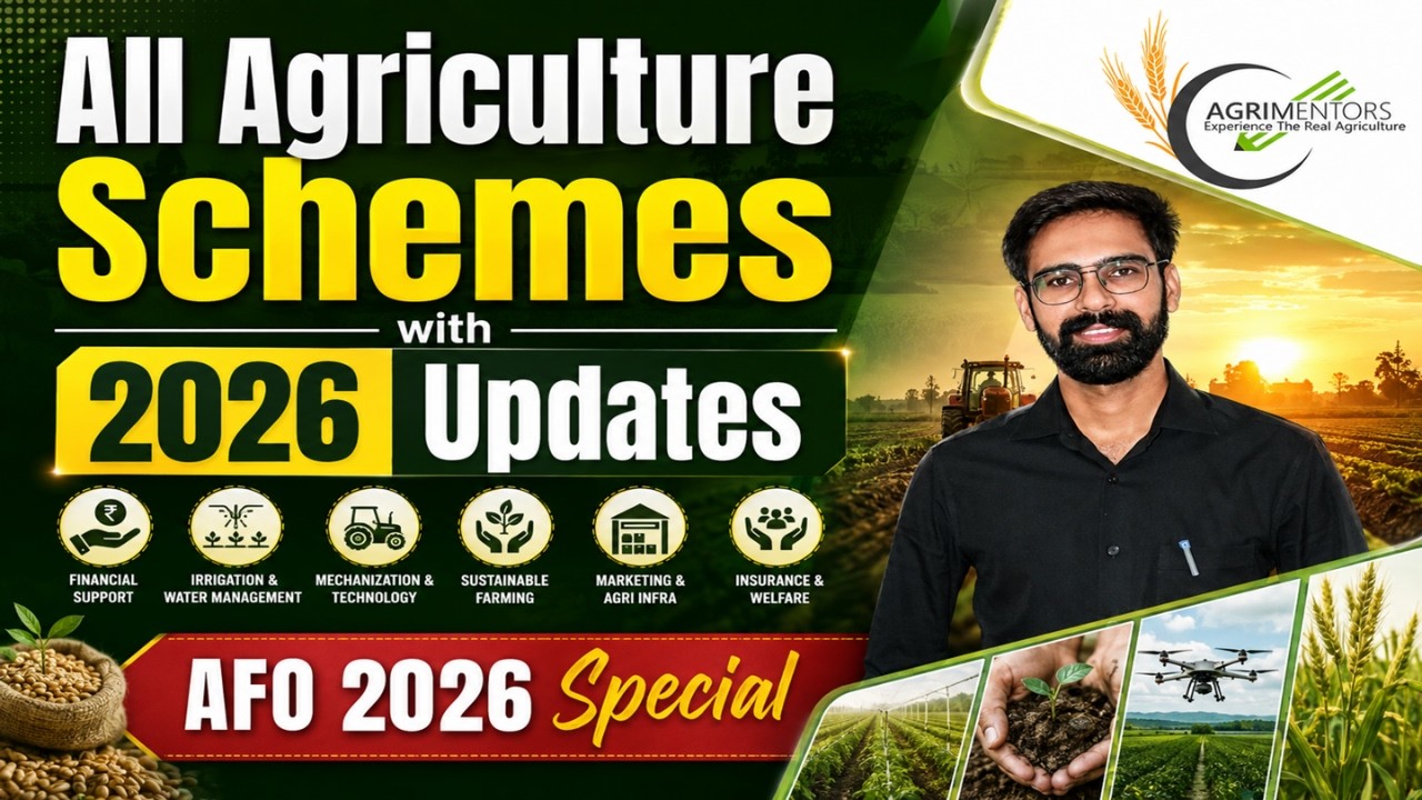 All Agriculture Schemes 2026 | Complete Government Schemes & Latest Updates | AFO 2026 Special