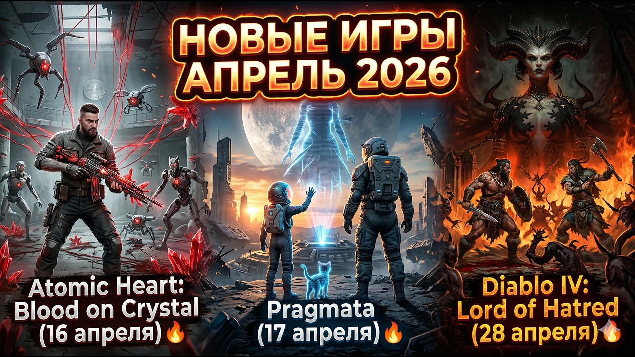 Новинки Апреля 2026 / ВО ЧТО ПОИГРАТЬ? Главные Игры Апреля 2026 года