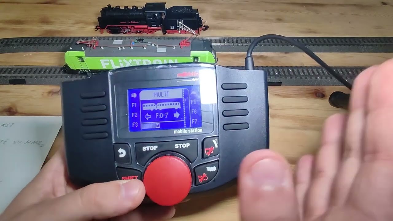 #märklin double traction, multi-traction  marklin doppia trazione mobile station ms2