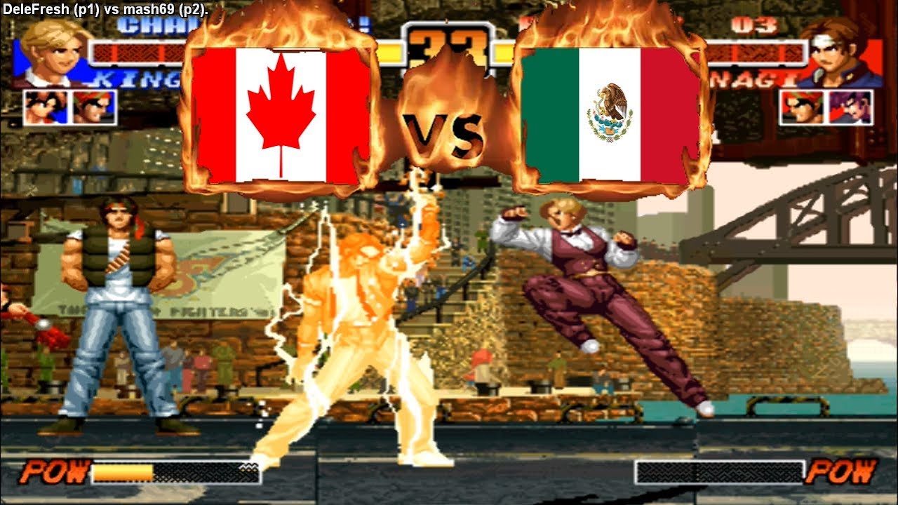 King of Fighters 96 - DeleFresh (CAN) vs (MEX) mash69 [kof96] [Fightcade] キングオブファイターズ96
