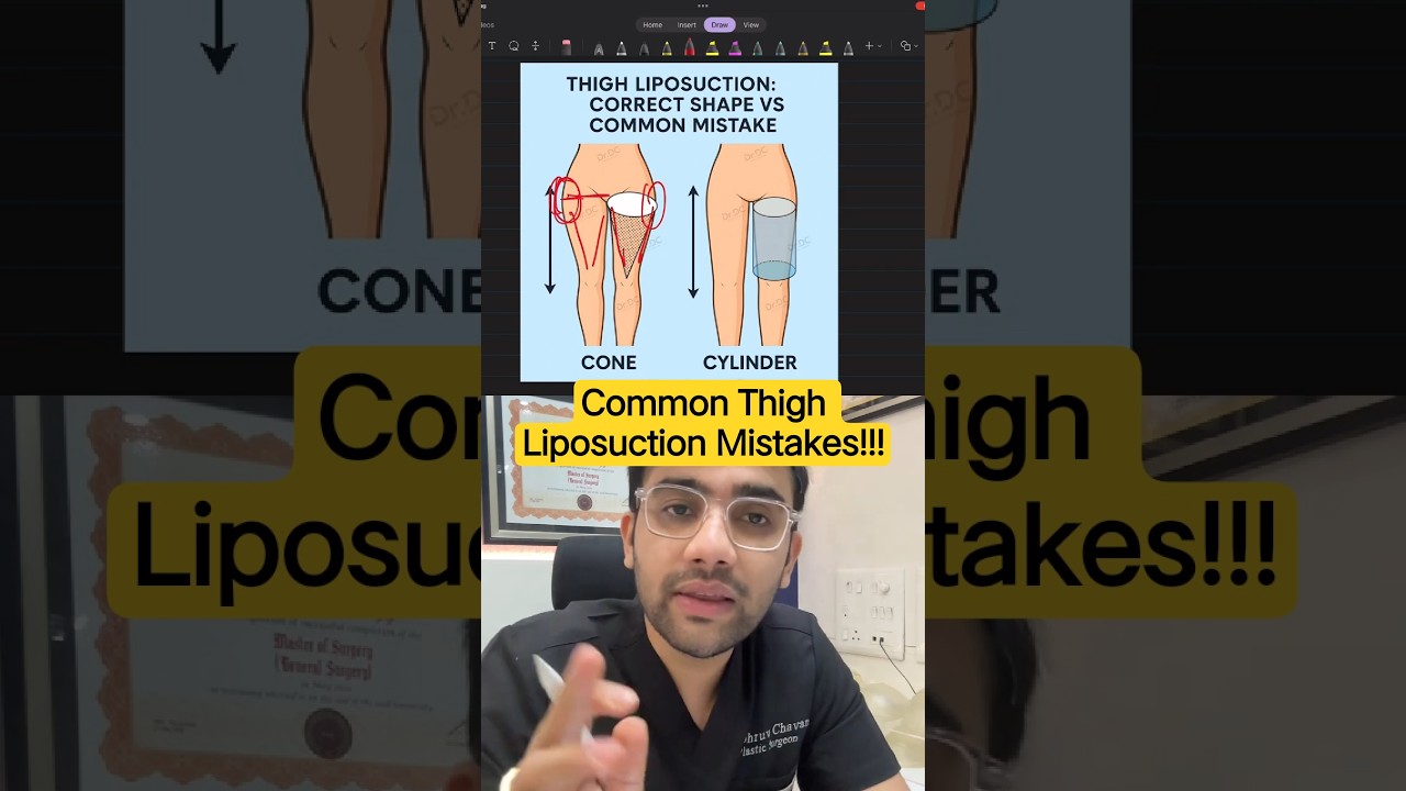Thigh Liposuction Mistakes That Ruin Shape & Avoiding Botched Results | Dr.DC Plastic Surgeon Pune
