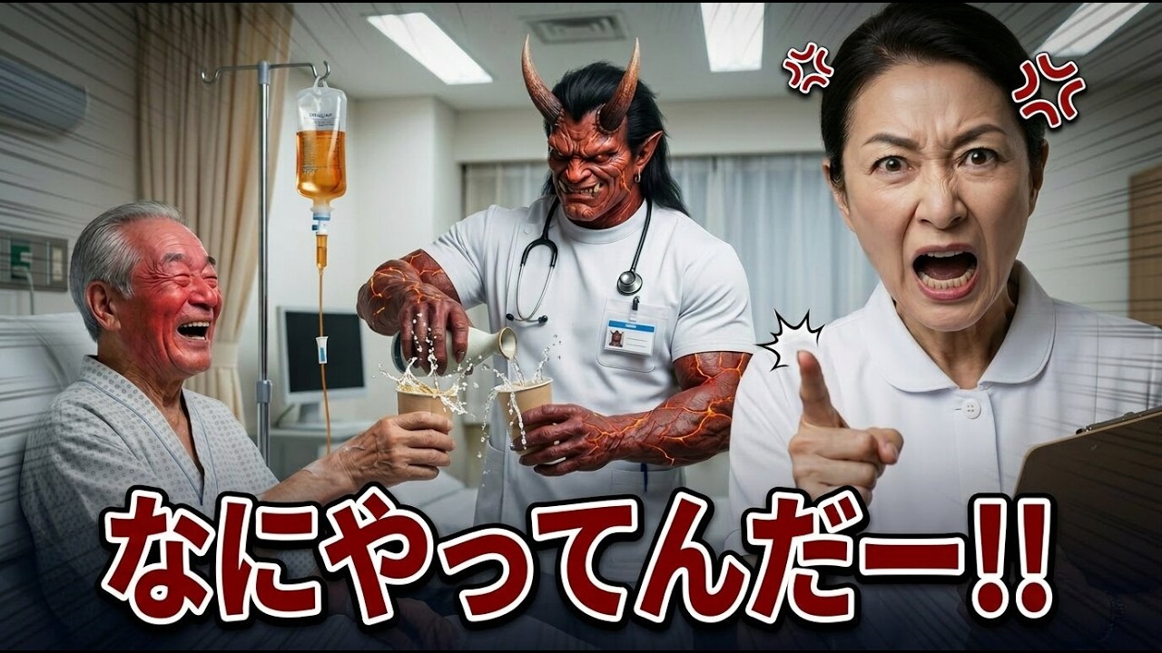 【妖怪コメディドラマ】酒呑童子が看護師として大暴れ！？
