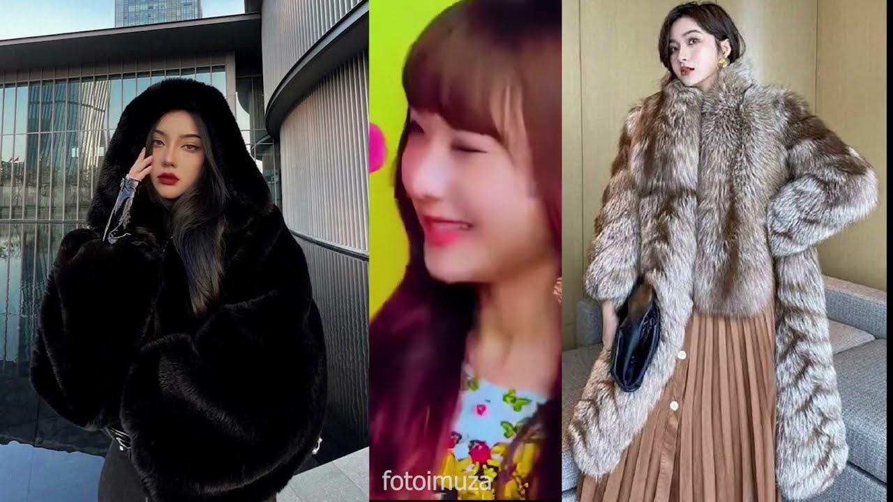 asian in fur coat compilation  Omen III