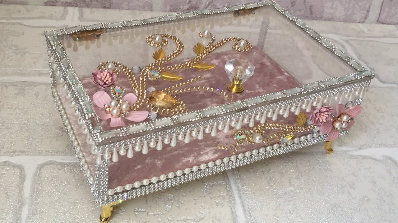 Şəffaf səbət | Şüşə səbət bəzəmək | Səffaf süsə səbət bəzənməsi