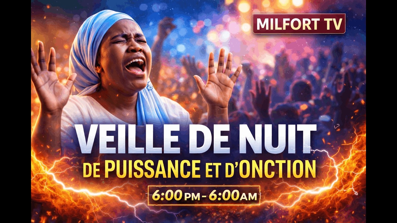 VEILLE DE NUIT DE PUISSANCE 🔥| PRIYÈ PROPHÉTIQUE, MIRAK ET LIBÉRATION EN DIRECT / kouri vin sezi ...