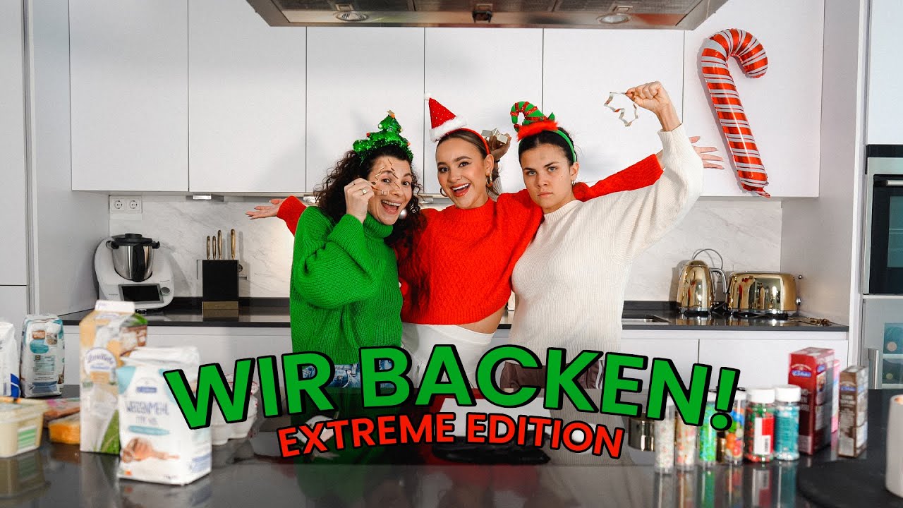 WEIHNACHTSKEKSE BACKEN NEXT LEVEL! 🙈🙉🙊 MIT LOUISA & LENA