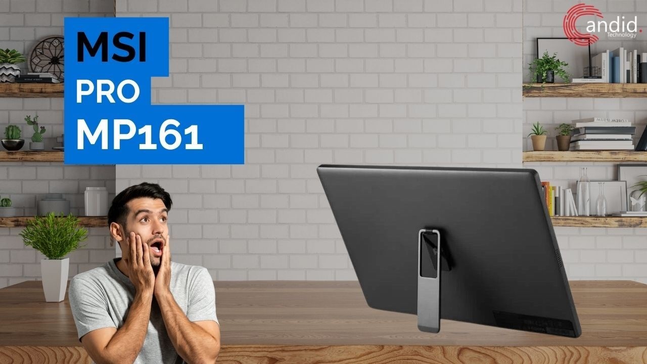 Обзор портативного монитора MSI Pro MP161: достаточно ли он хорош? | Candid.Technology