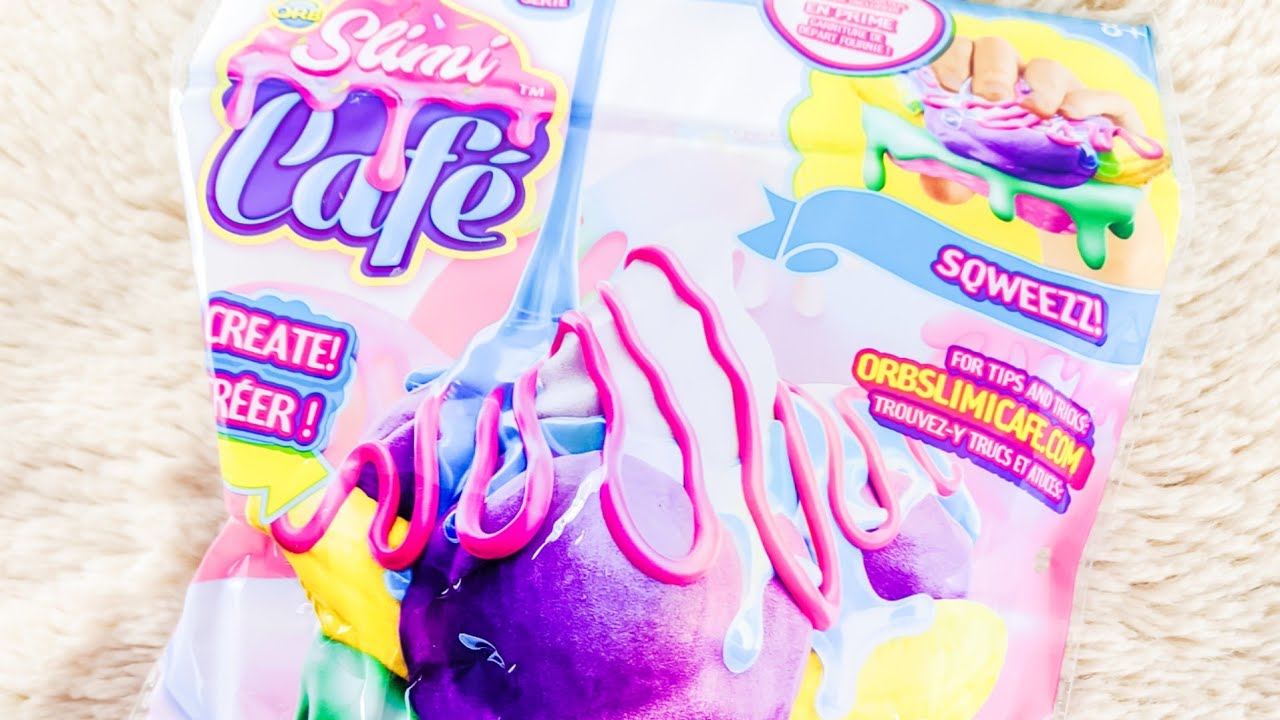 Slimi Cafe from orb - unboxing asmr slime squishies