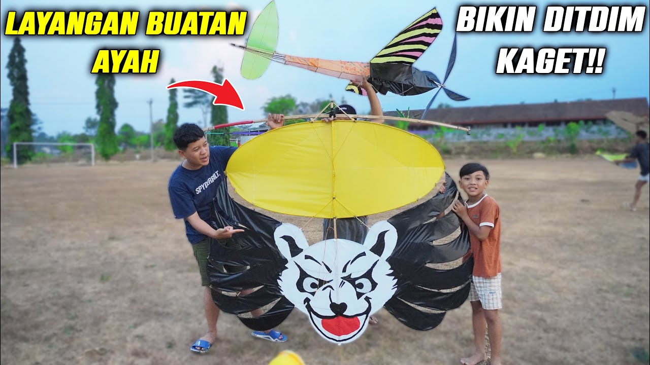 RAM RAMAN BUATAN AYAH DITDIM KEREN JUGA!! JAMIN BISA TERBANG..