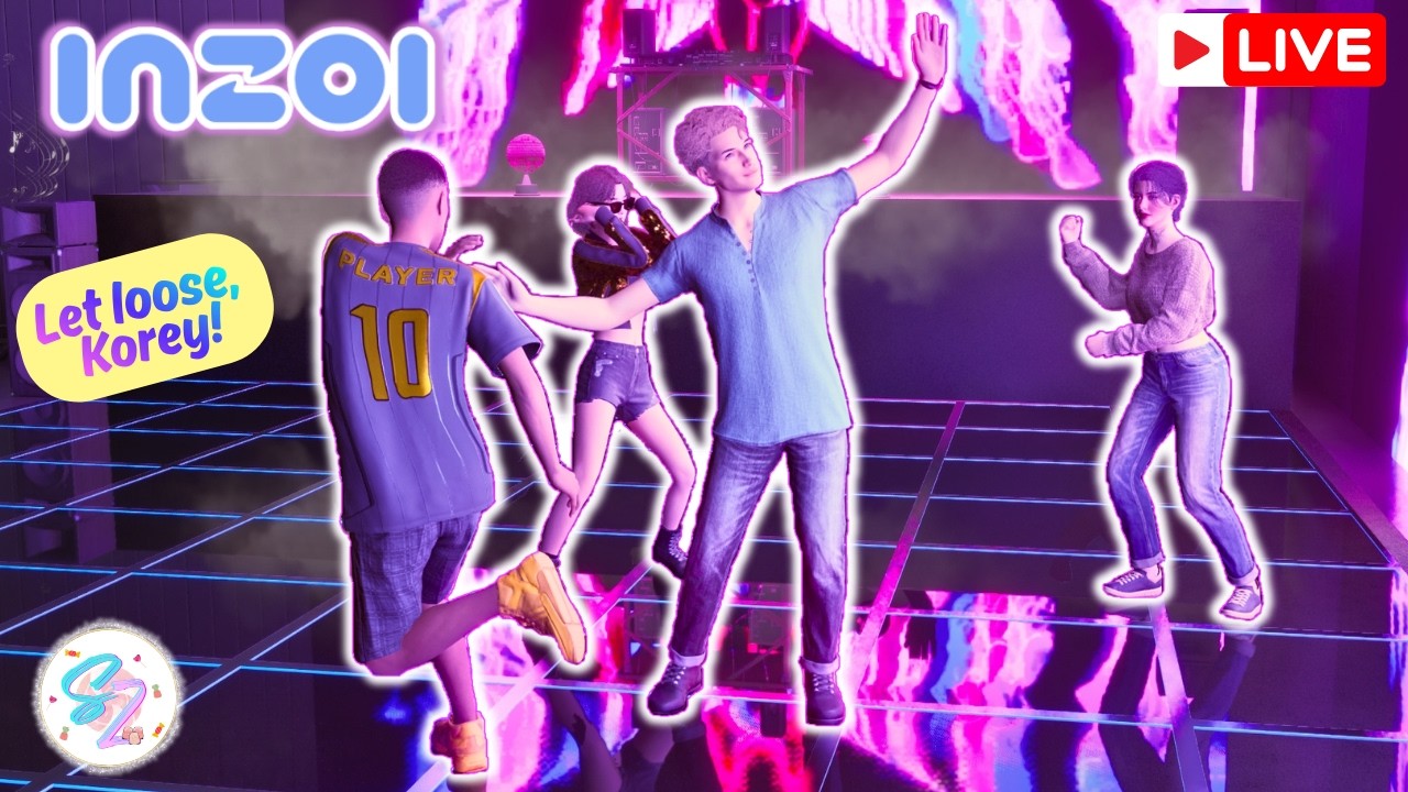 Kevin Convinces Korey on a Night Out | inZOI LIVE Gameplay