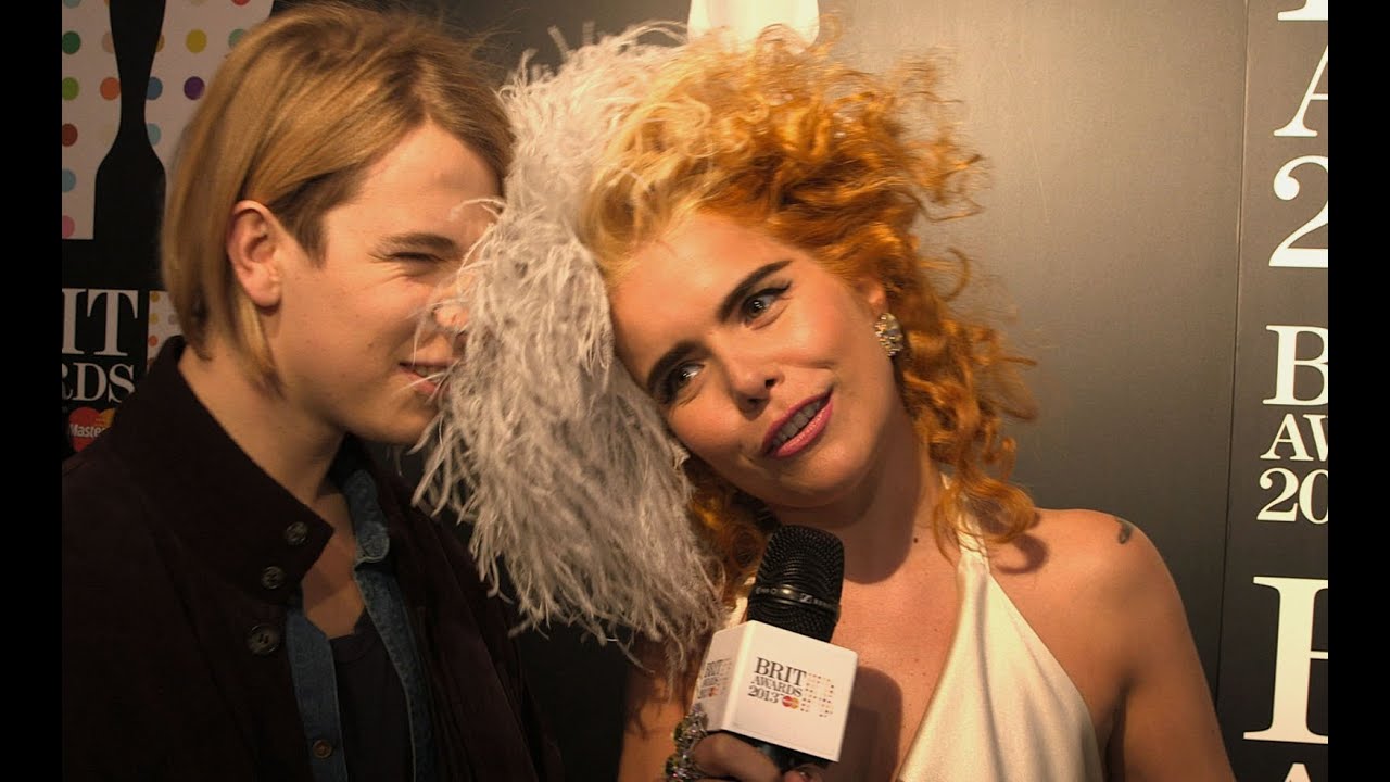 From The Red Carpet: Paloma Faith & Tom Odell I BRITs 2013 Launch