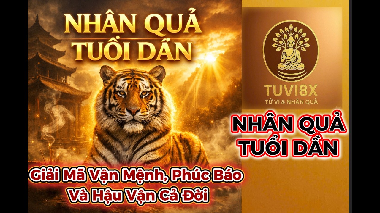 Nhân Quả Tuổi Dần: Giải Mã Vận Mệnh, Sự Nghiệp Và Hậu Vận Cả Đời