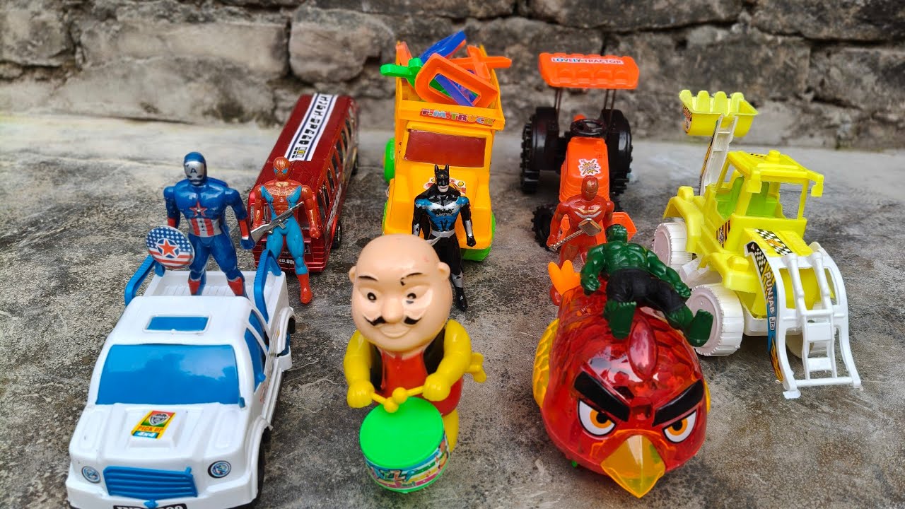 बचाओ बचाओ कार गाड़ी को बचाओ 🚙🕷️ Nayak Toys Cartoon Videos / Toy Car Video For Kids / Toy Animal Vdo