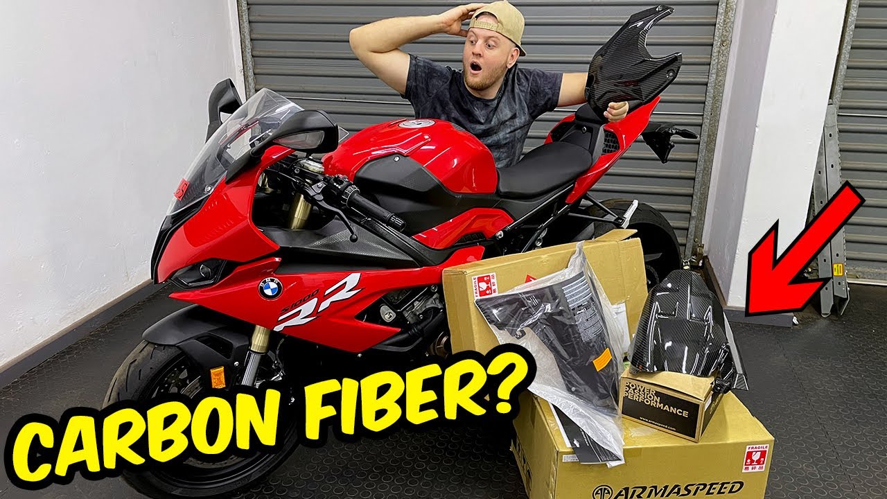 BMW S1000RR Carbon Fiber Install COMPLETE!!