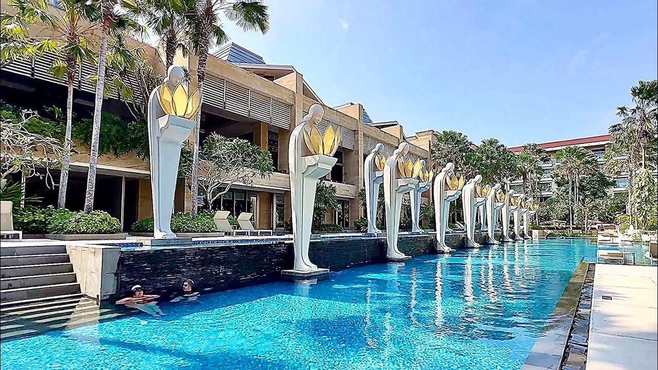 STAY AT THE MULIA RESORTS at GRANDEUR ROOM & FULL HOTEL TOUR REVIEW @ NUSA DUA BALI INDONESIA