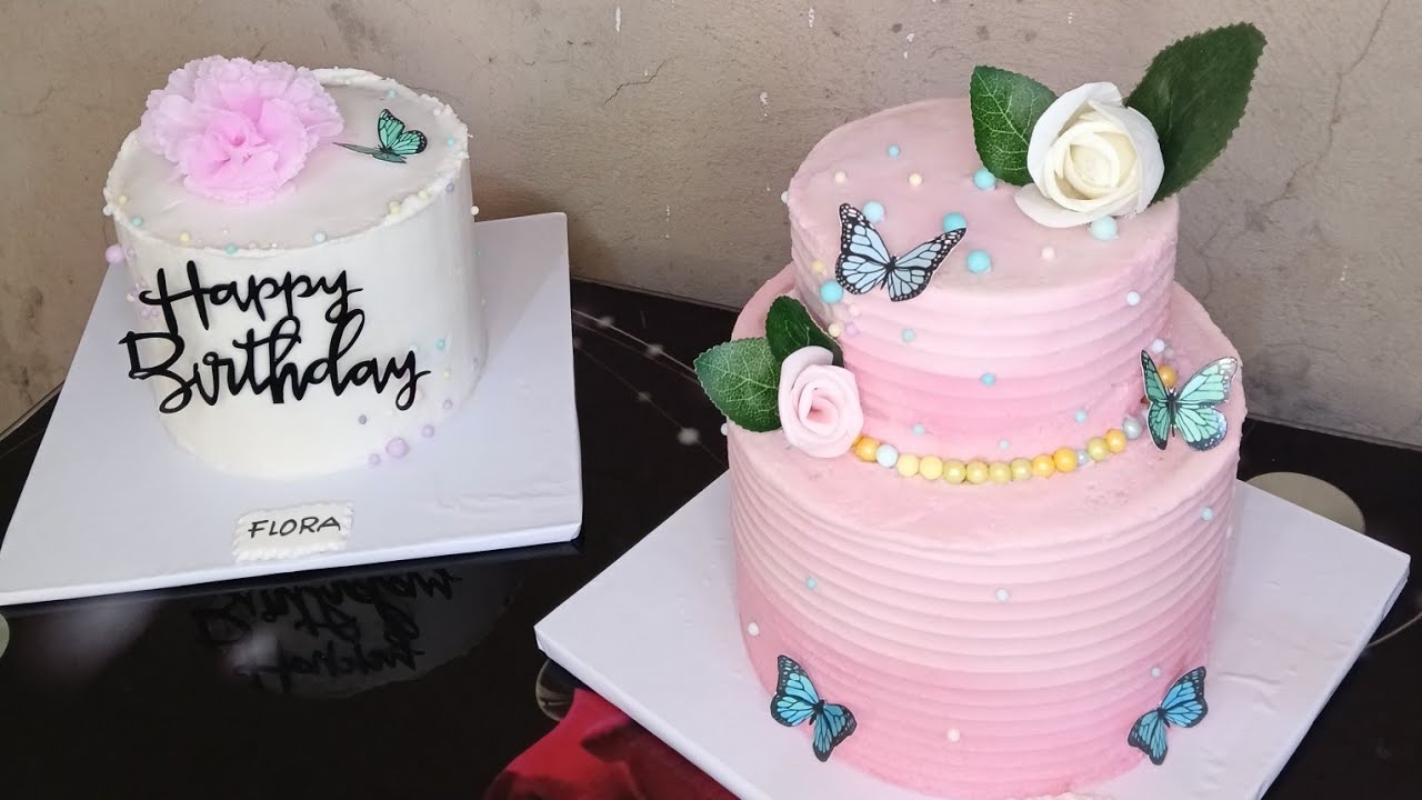 JINSI YA KUPIKA HIZI KEKI MBILI /how to bake this two cake 