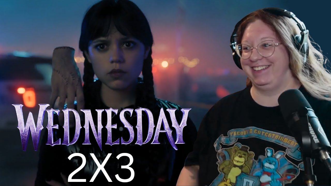 *PINT-SIZED TEENAGE OUTCAST* Wednesday S2 E3| First Time Watching