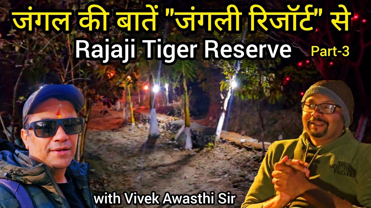 जंगल की बातें जंगली रिजॉर्ट से | Rajaji Tiger Reserve | @VivekAwasthiVlogs #rishikesh #uttrakhand