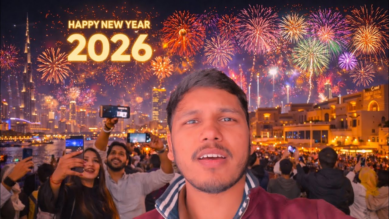 Dubai 🇦🇪 New year 2026 cellebration 🤩🤩Vlog