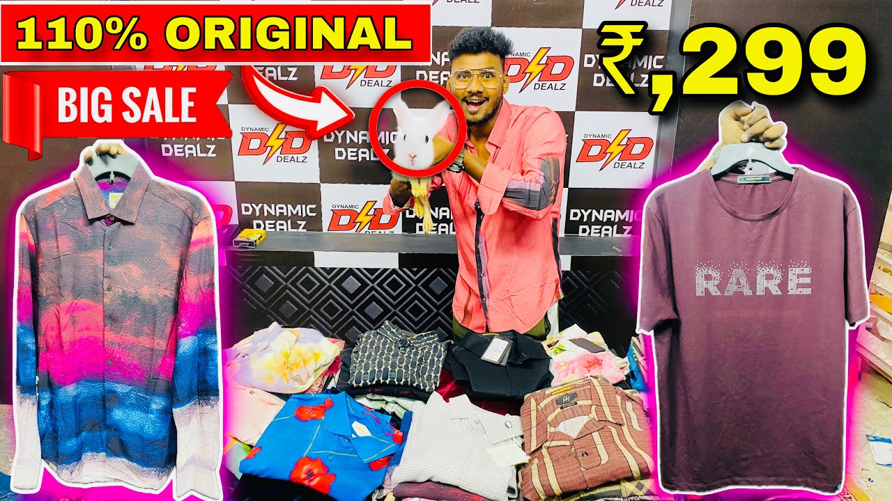 Брендовая одежда в Хайдарабаде: футболки @ ₹299 | рубашки @ ₹499 | джинсы @ ₹499 | 110% оригиналь...