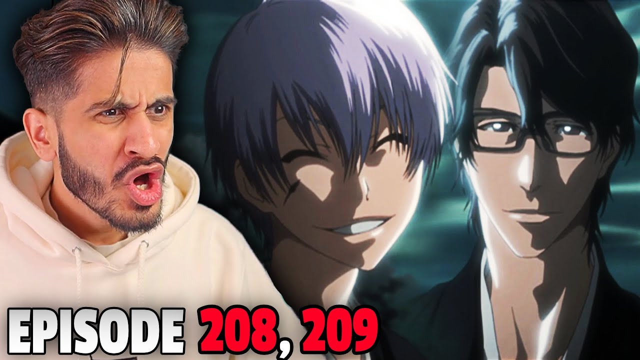 THE DAY AIZEN MET GIN!! || Bleach Episode 208, 209 REACTION