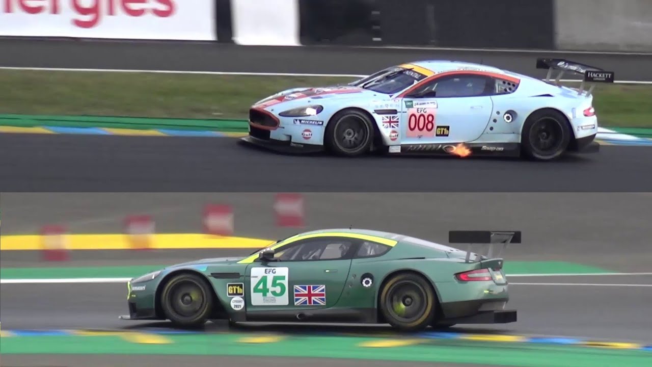Aston Martin DBR9 GT1 pure Sound Le Mans 2021