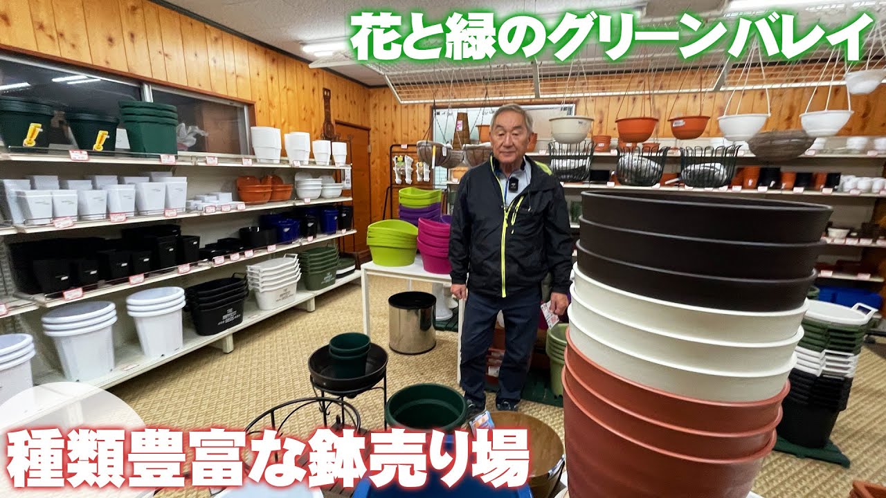 【ちょこっと鉢売り場】花を買う前にまず鉢から選ぶのもいいかもしれません【花と緑のグリーンバレイ】