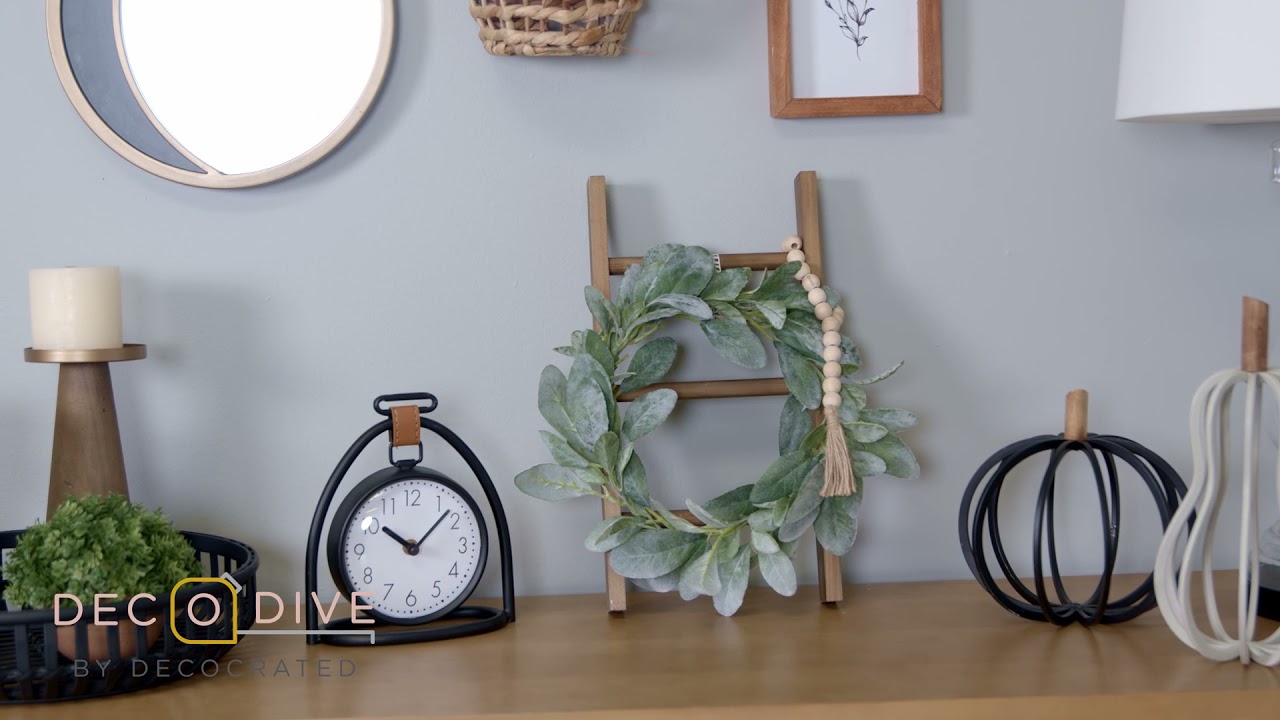 Deco Dive: Mini Wooden Ladder Fall 2021 Box | Decocrated Subscription Box