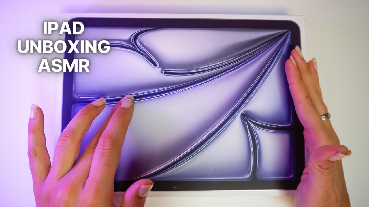 ASMR Unboxing Nuovo Ipad 🤲🏻 Tapping, Tracing